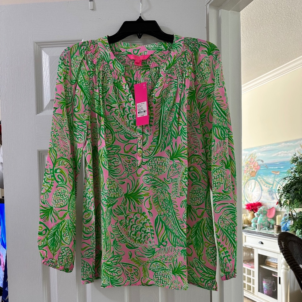 Lilly Pulitzer NWT Elsa Top Size Medium